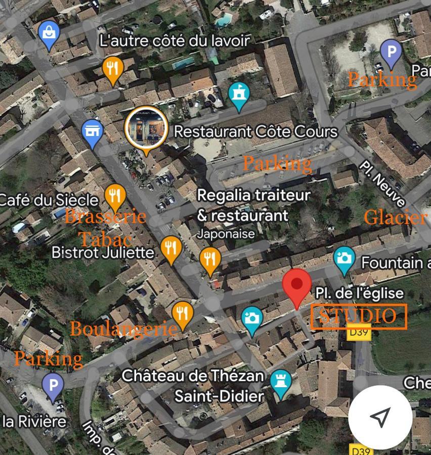 Le Studio En Provence Saint Didier  Eksteriør bilde